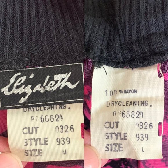 Vintage 80s 2 Piece Pink Top & Skirt Tribal Print Carrie Bradshaw Keith Haring - Picture 12 of 12